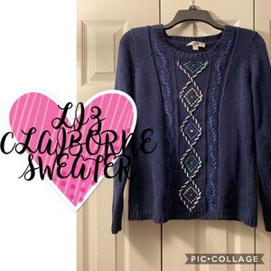 LIZ CLAIBORNE SWEATER